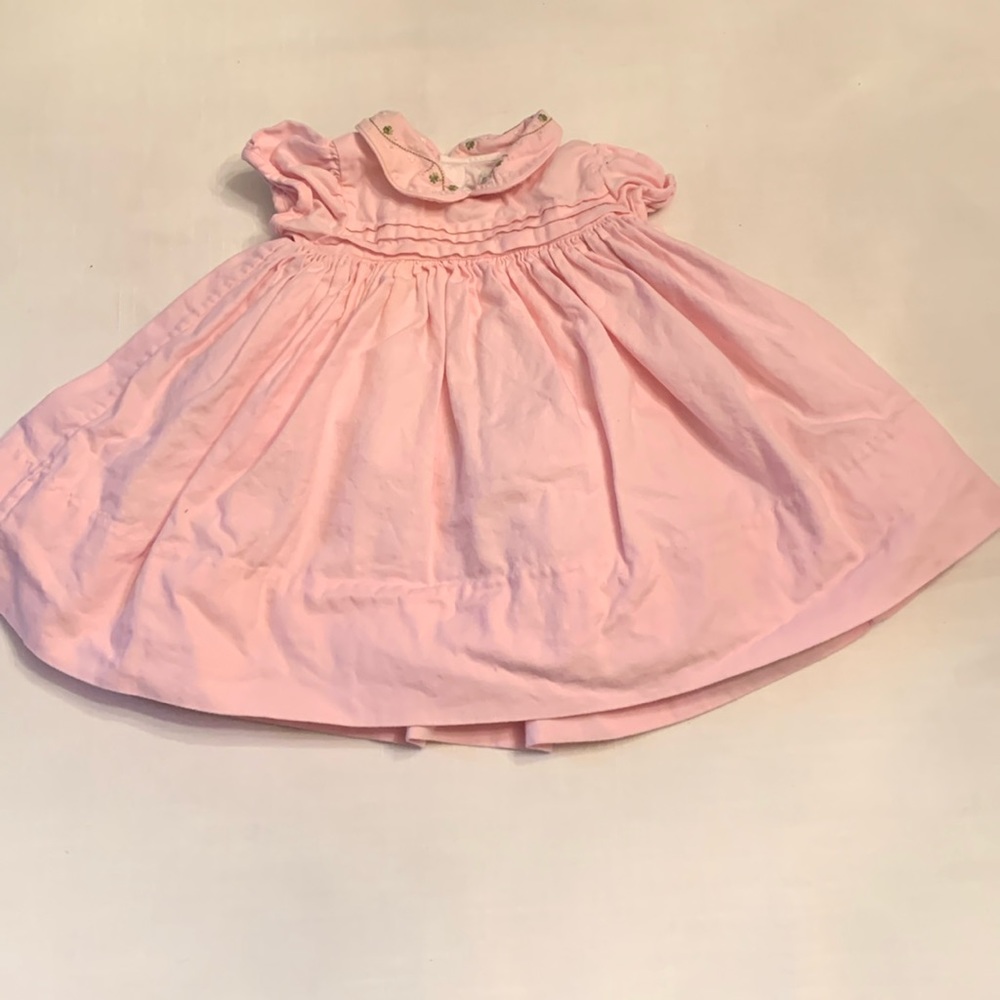 Pink Ralph Lauren Pink Girls Dress. Size 3 Months